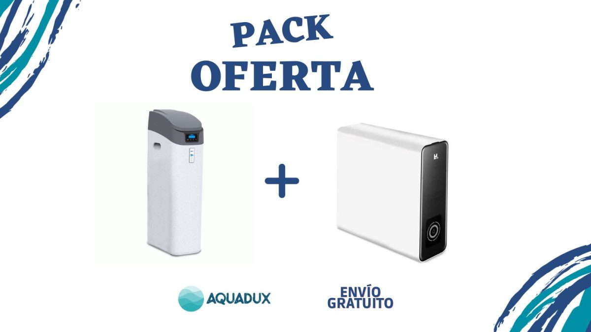 Pack Descalcificador Ever 30 Litros + Ósmosis Flujo Directo Helia 800GPD