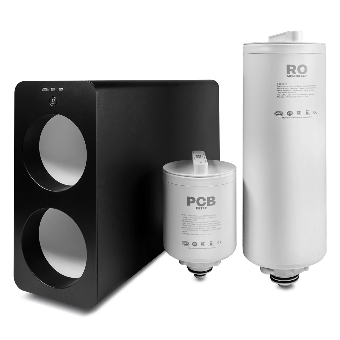 Filtro Membrana Ósmosis Flujo Directo BB 1000 GPD