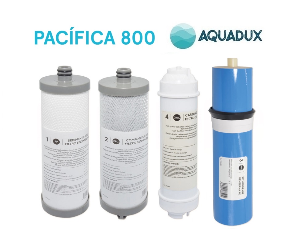 Filtros Ósmosis Flujo Directo Pacifica